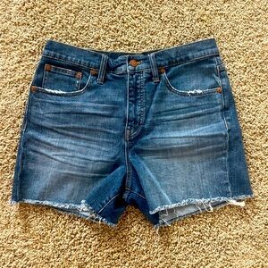 Madewell High-Rise Denim Shorts